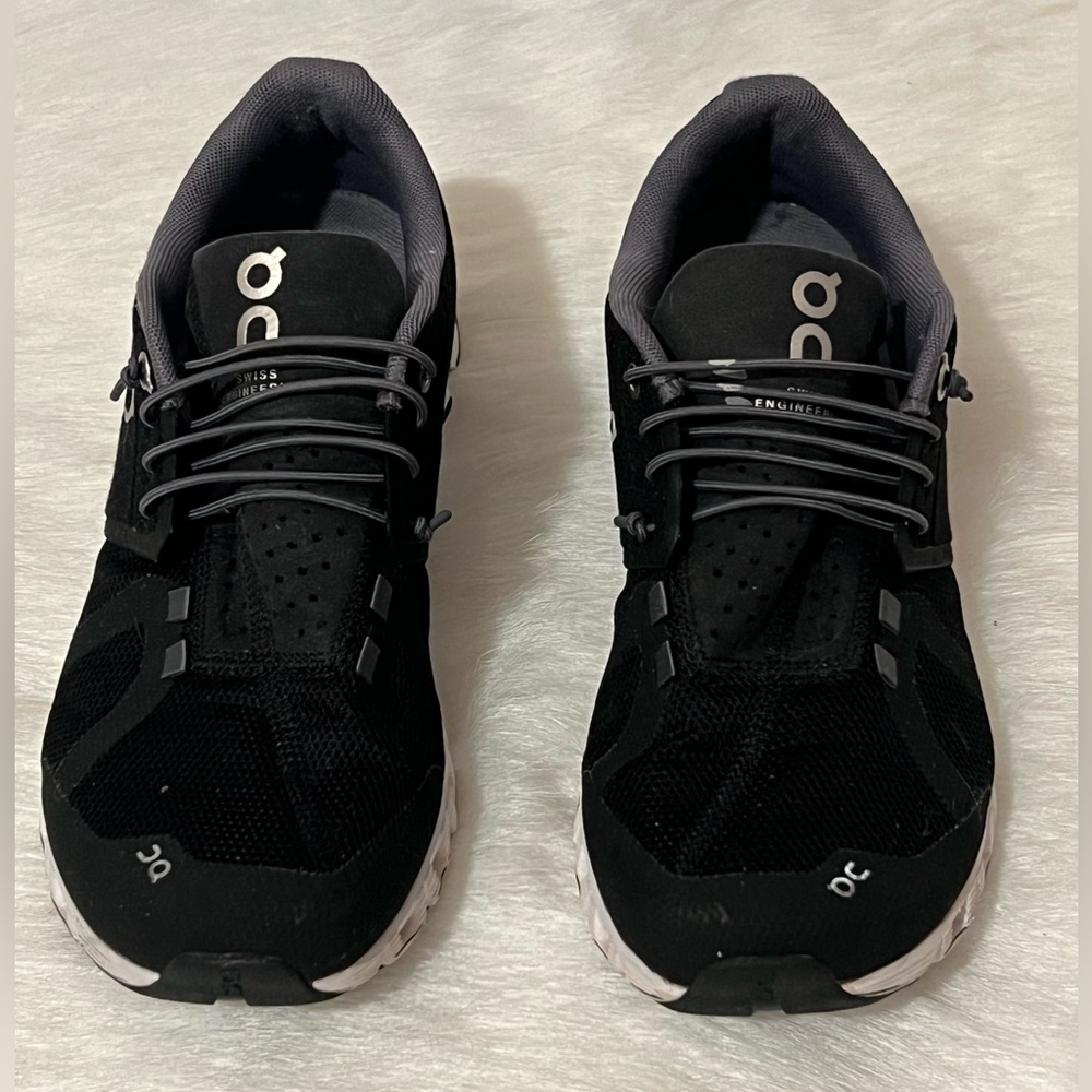 On Running Women’s Black and Gray Athletic Shoes